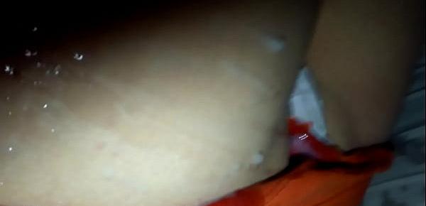  Creampie and lots of sperm all over sleeping girlfriend